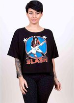 Slash Dames Tshirt -XL- Stars Zwart