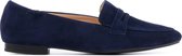 Peter Kaiser Vrouwen Suède Mocassins / Damesschoenen / Instapper - plus 44503 - Blauw - Maat 38