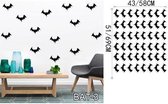 3D Sticker Decoratie Nieuw Super Batman Hero Vinyl Wall Art Sticker Poster Behang Kinderen Themakamer Decals Muurstickers Jongens- en kinderkamer - BAT3 / Small