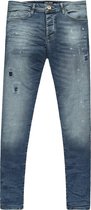 Cars Jeans Heren Jeans Aron Super Skinny - Kleur: Dark Used - Maat: 34/34