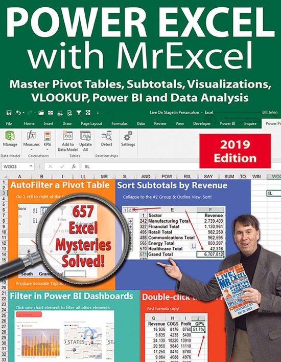 Power Excel 2019 with MrExcel - cover