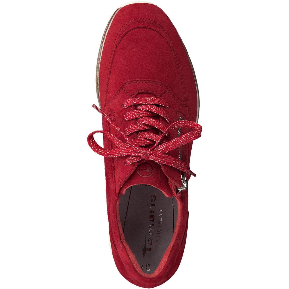 Tamaris PureRelax sneakers rood - Maat 37 | bol.com