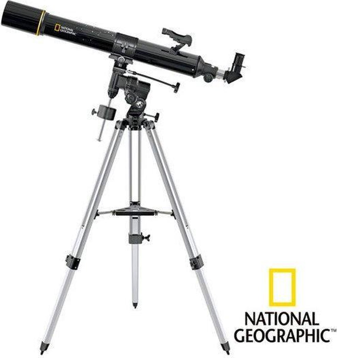 National Geographic Telescoop - 90/900 - EQ Montering - Sterrenkijker voor  volwassenen... | bol.com
