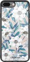 Multi, Bloemen / Floral Blauw Backcover