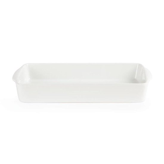 Olympia rechthoekige ovenschalen | 6 stuks | 4,2(h) x 30,5(b) x 16,3(d) cm | Porselein