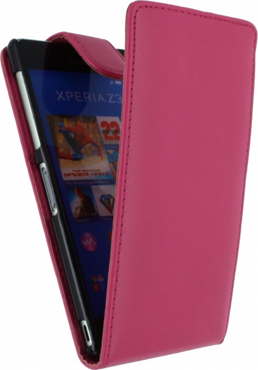 Xccess Flip Case Sony Xperia Z3 Pink