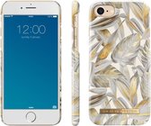 Fashion Backcover iPhone 8 / 7 / 6s / 6 hoesje - Platinum Leaves
