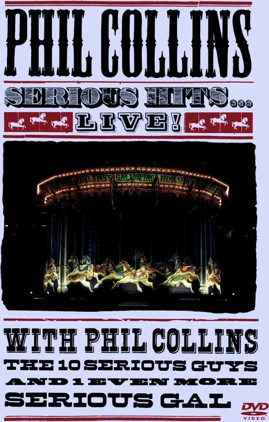Cover van de film 'Phil Collins - Serious Hits... Live'