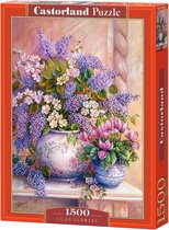 Puzzel 1500 stukjes - Puzzel voor volwassenen - Bloemen - Lilac Flowers