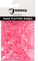 Horka Manenvlechtbanden Polyester One-size Roze 500 Stuks