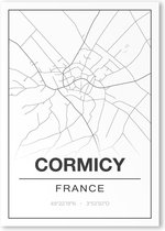 Poster/plattegrond CORMICY - A4