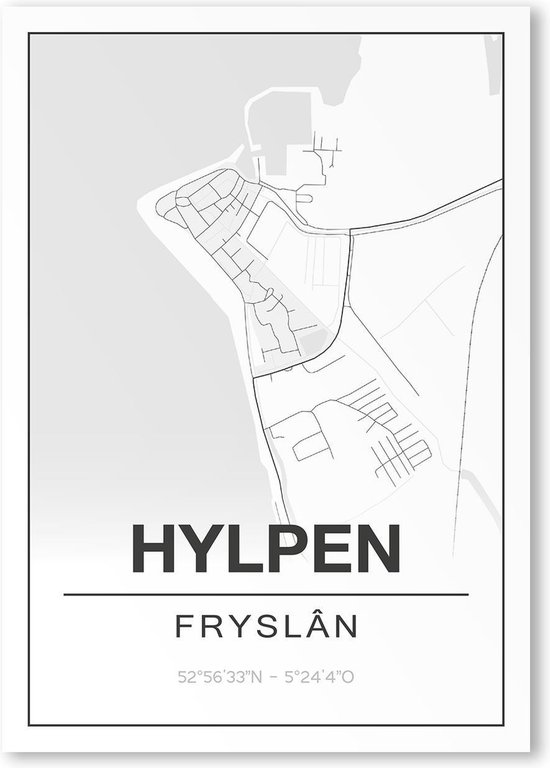 Poster/plattegrond HYLPEN - A4