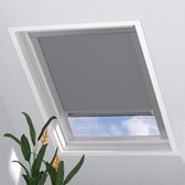 Dakraam Rolgordijn Pure - Verduisterend - Light Grey - voor Velux: F06