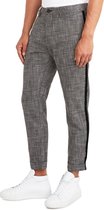 Purewhite The James 319 Tape Striped Pants - Grey - Tailored fit