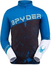 Spyder Mandate heren ski pulli kobalt