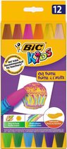 Bic Kids oliepastels, etui van 12 stuks