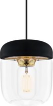 Umage Acorn hanglamp zwart - Ø 14 cm - Goud + Koordset zwart