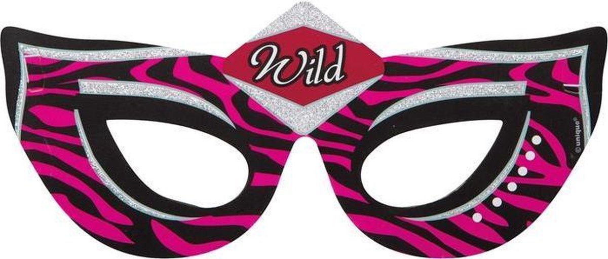 Unique Masker Bachelorette Multicolor 6 Stuks