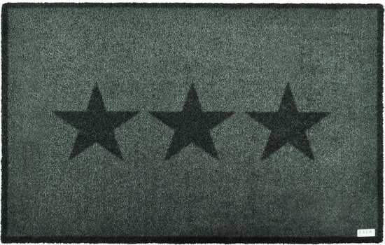 Paillasson Trois étoiles 102099 Lavable 30 ° C 50x70 cm