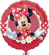 AMSCAN - Rode Minnie folie ballon