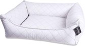 Lex & max eco leer hondenmand  120x85cm wit