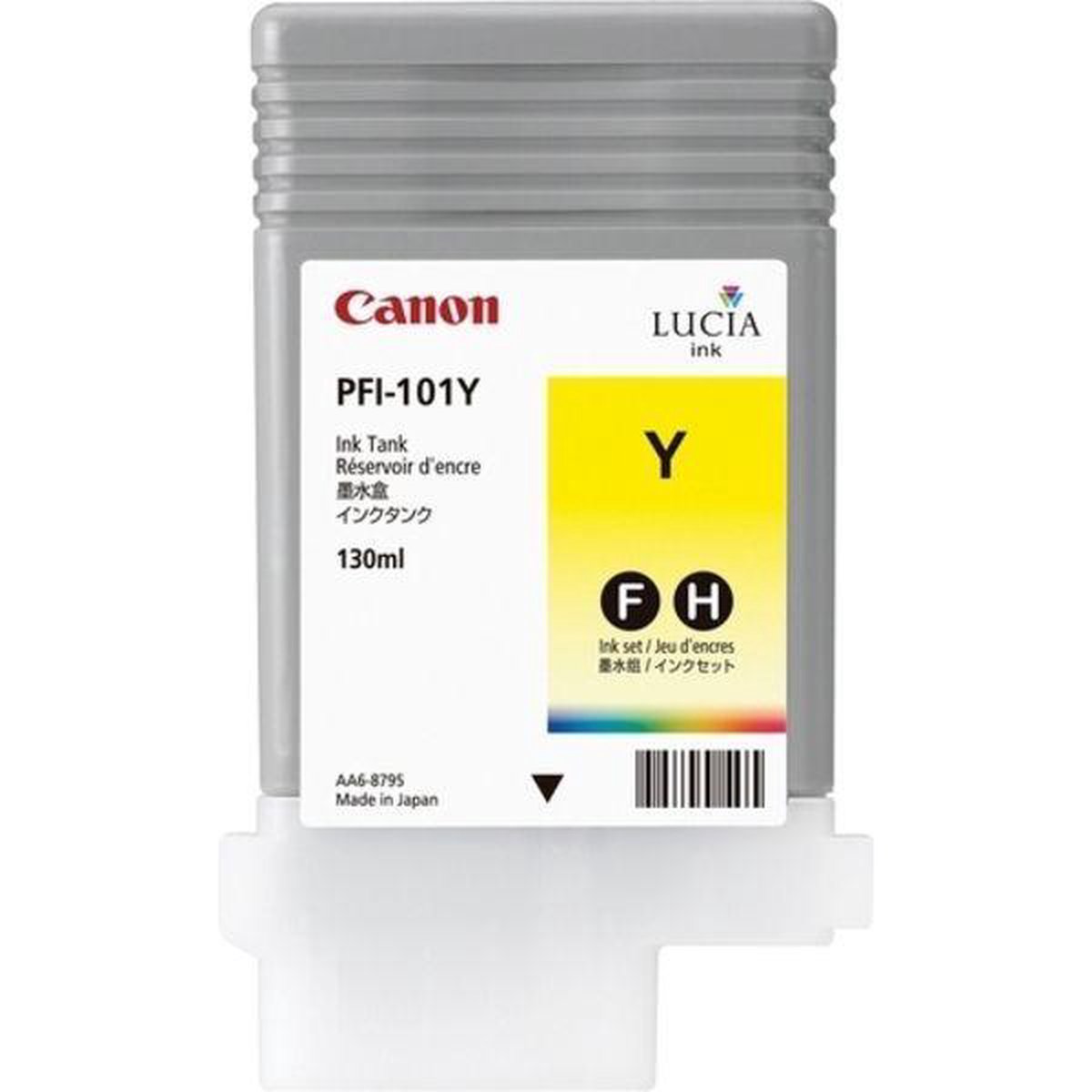 Canon PFI-101Y - Inktcartridge / Geel