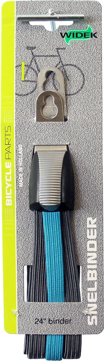 Fiets Snelbinder Widek triobinder 24 grijs/blauw