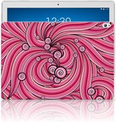 Tablethoes Lenovo Tab P10 Swirl Pink