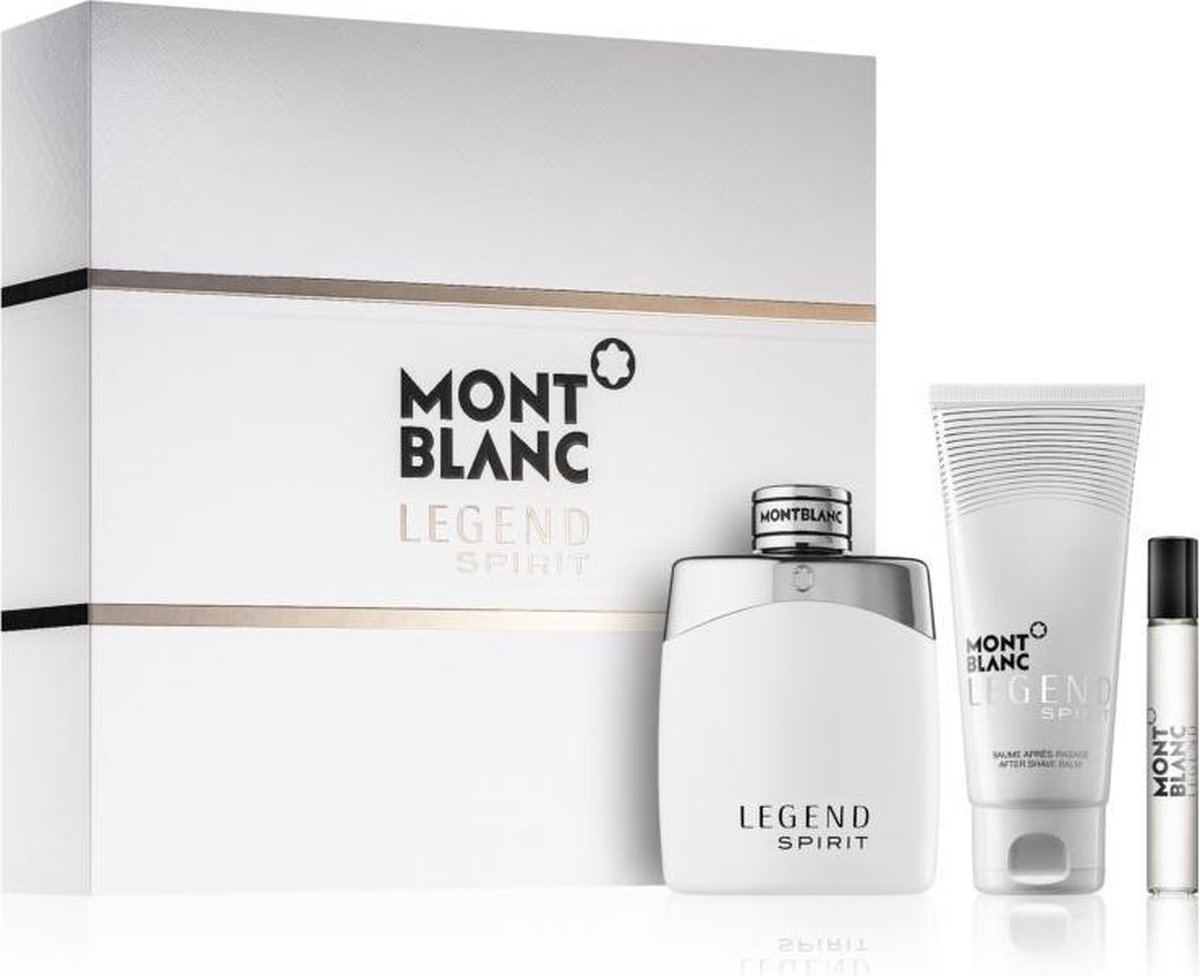 Mont Blanc Legend Spirit Gift set 100 ml + After Shave Balsam 100 ml