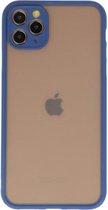 Kleurcombinatie Hard Case voor iPhone 11 Pro Max Blauw