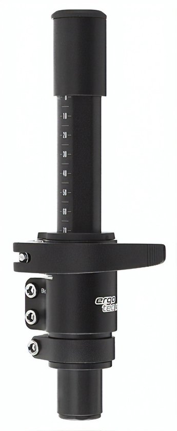 Ergotec Hoogte-adapter Up & Down 3 28,57 / 47 Mm Zwart