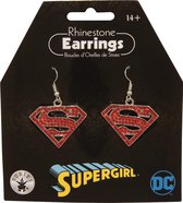 RUBIES USA - Supergirl oorbellen met strass