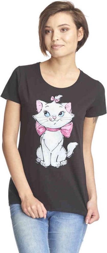 Bulk Gestaag uitvegen Disney Aristocats Dames Tshirt -XS- Pure Cutie Zwart | bol.com