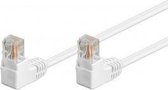 CAT5E Netwerkkabel - RJ45 - wit - 0.25 m