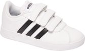 adidas Sneakers - Maat 31 - Unisex - wit/zwart