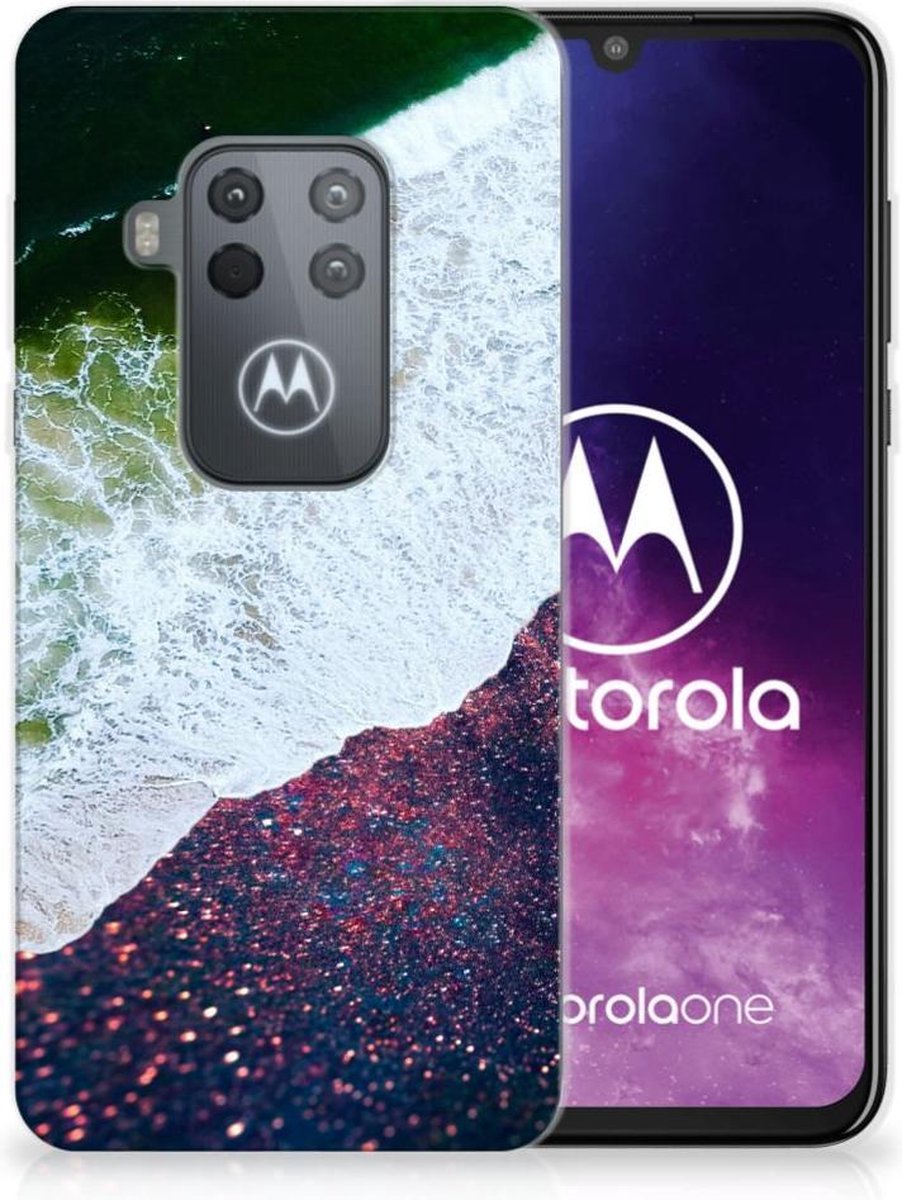 Motorola One Zoom TPU Hoesje Sea in Space