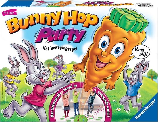 rand Zie insecten beest Ravensburger Bunny Hop Party - kinderspel | Games | bol.com