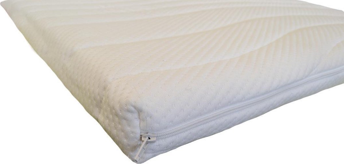 Nessa® Topdekmatras - 160x200 - Topper NASA-VISCO - Traagschuim 10 cm dik Wit