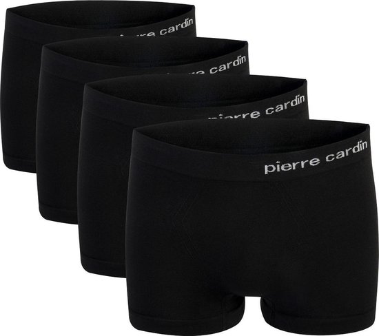 Pierre Cardin boxershorts 4-pack - zwart – XL - Heren ondergoed | bol.com