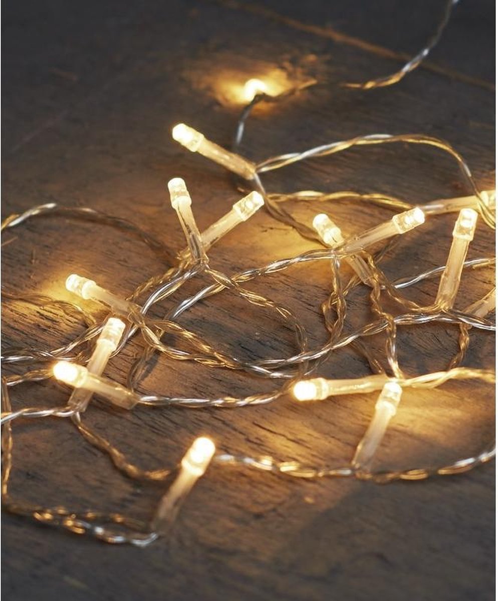 Bellatio Decorations Kerstverlichting 100cm 10 lampjes