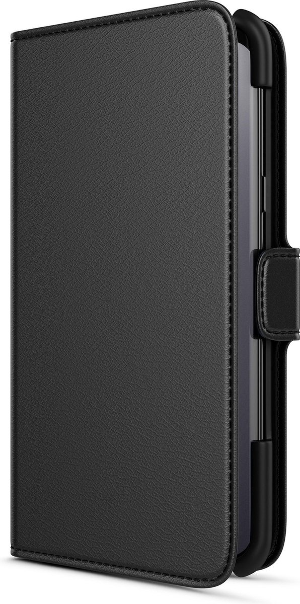 BeHello Hoesje - Wallet Case Met Ruimte Voor 3 Pasjes Zwart voor Samsung Galaxy S9