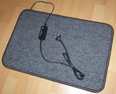 Verwarmde voetenmat - met dimmer - (40 x 60)