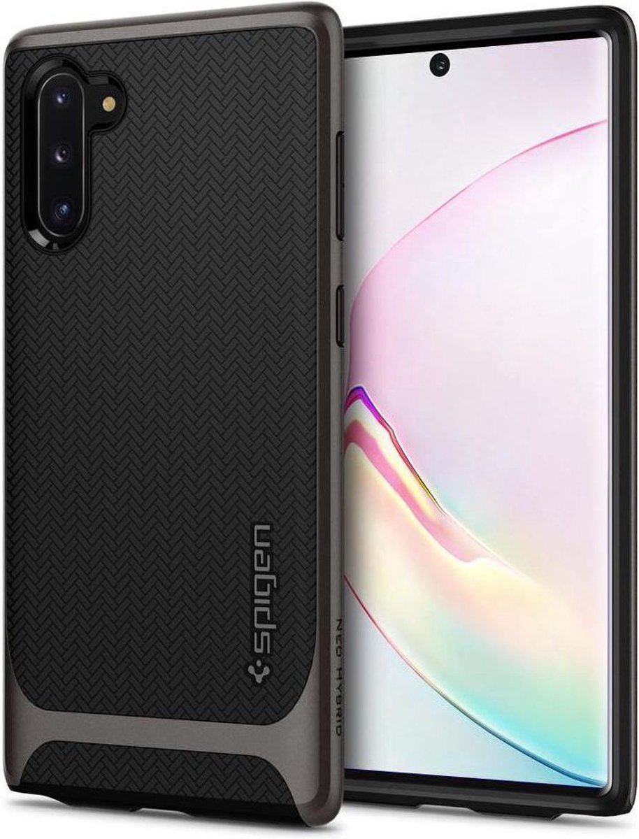 Spigen Neo Hybrid Hoesje Samsung Galaxy Note 10 Gunmetal