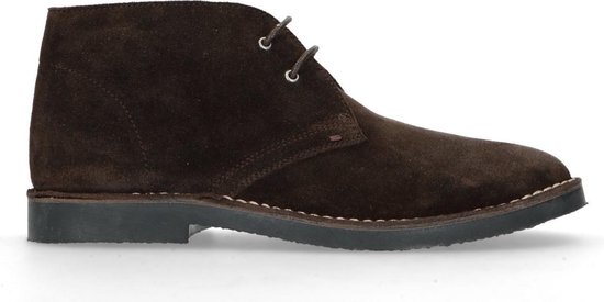 Manfield Donkerblauwe desert boots Manfield Donkerblauwe desert boots
