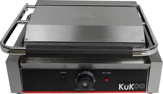KuKoo Panini Grill Vlak & Geribbeld van KuKoo — afbeelding 4