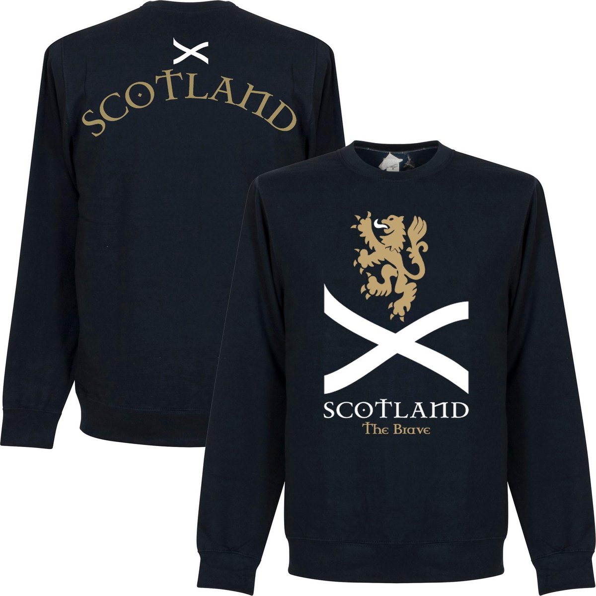 Schotland the Brave Sweater - Navy - S