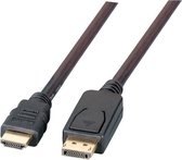 EFB Elektronik K5561SW.5 video kabel adapter 5 m DisplayPort HDMI Zwart