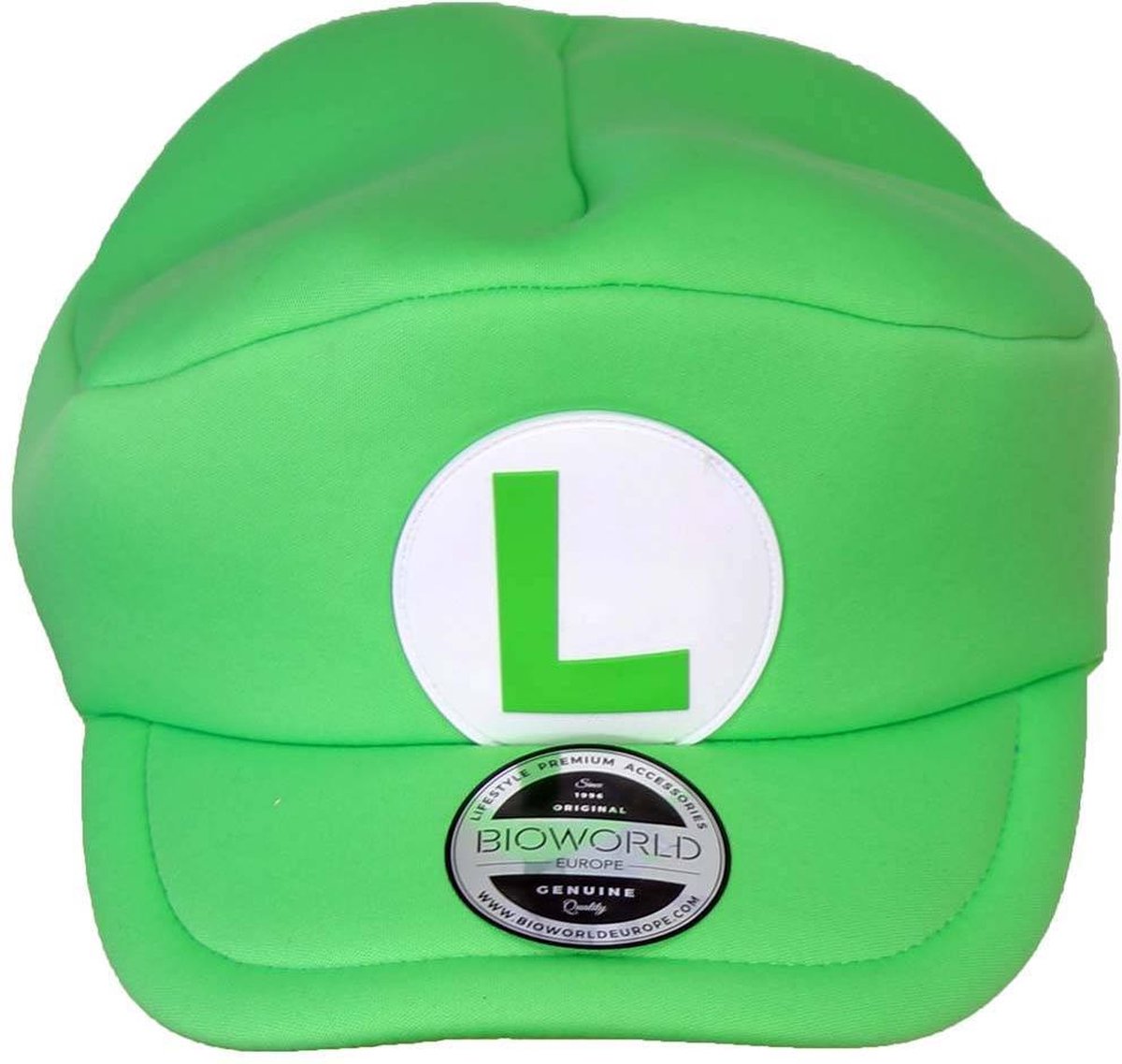 Super Mario Luigi L Klassieke Shaped Cap Pet Volwassenen - Officiële Merchandise - Super Mario