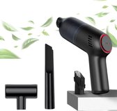 Bol.com Happyment Kruimeldief - Handstofzuiger - Snoerloos - Draadloos - Auto Stofzuiger - Caravan - Best Verkocht - Zwart aanbieding