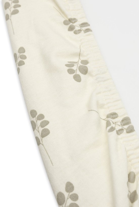Jollein - Aankleedkussenhoes Jersey 50x70cm - Zachte Hoes Baby Aankleedkussen - Twig - Olive Green — afbeelding 3